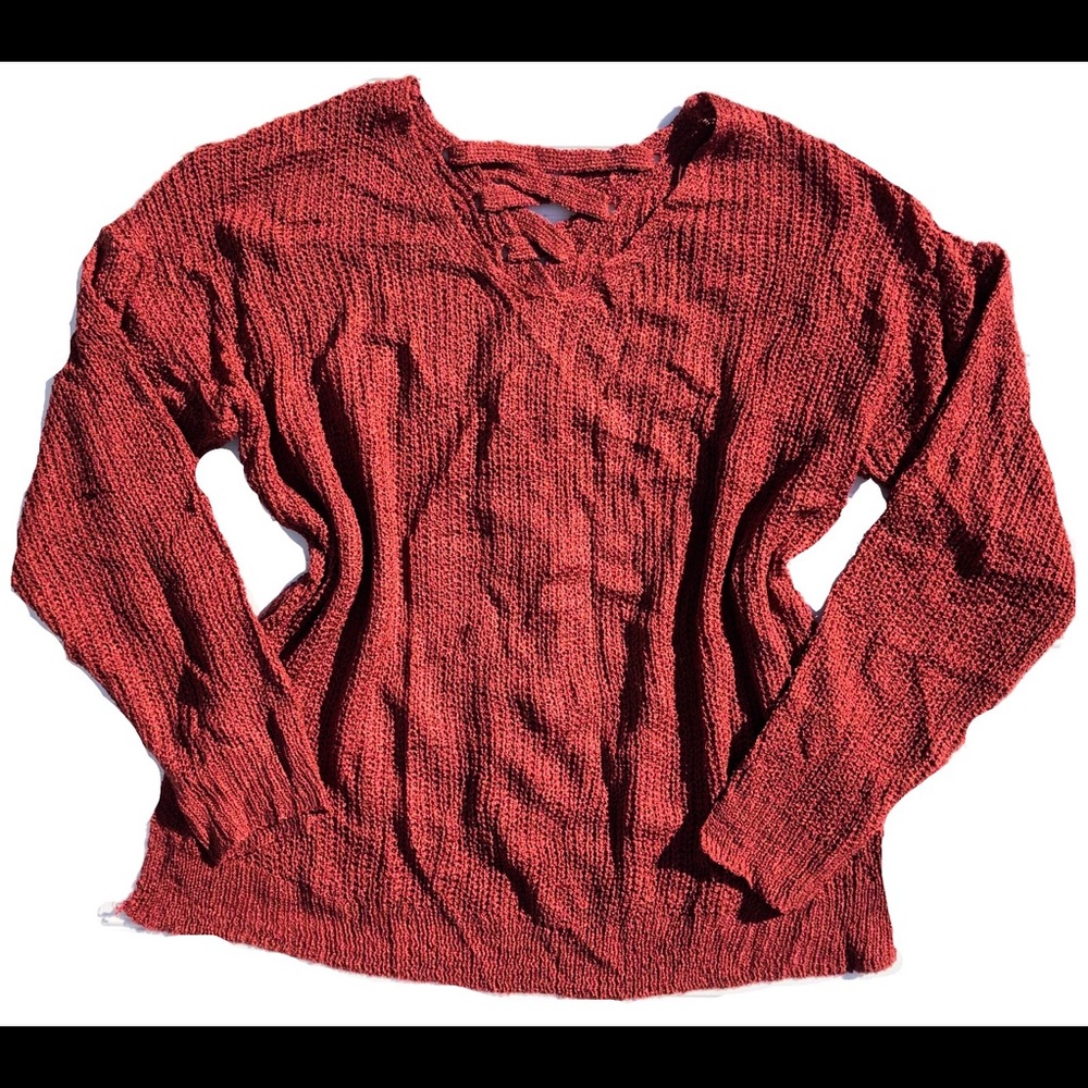 Criss Cross Back Sweater